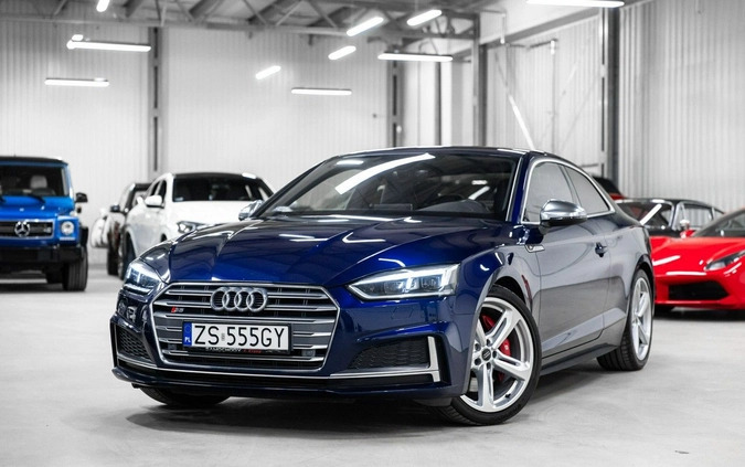 Audi S5 cena 177000 przebieg: 78000, rok produkcji 2017 z Rumia małe 781